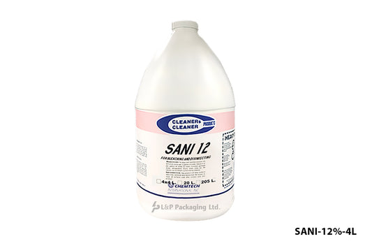 Bleach Sanitizer-12%-4L/20L