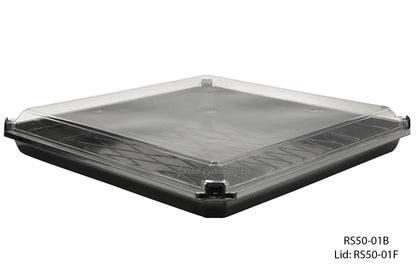 Tab-Lock Rectangular Sushi Containers