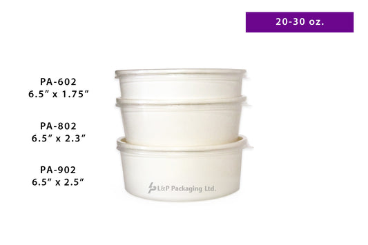 Shallow Paper Bowls