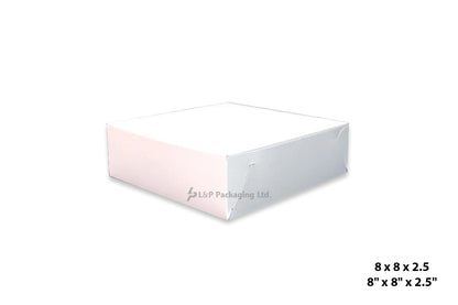 CAKE BOXES- DOUBLE SIDED COATING