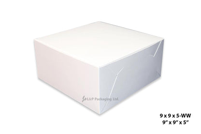 CAKE BOXES- DOUBLE SIDED COATING