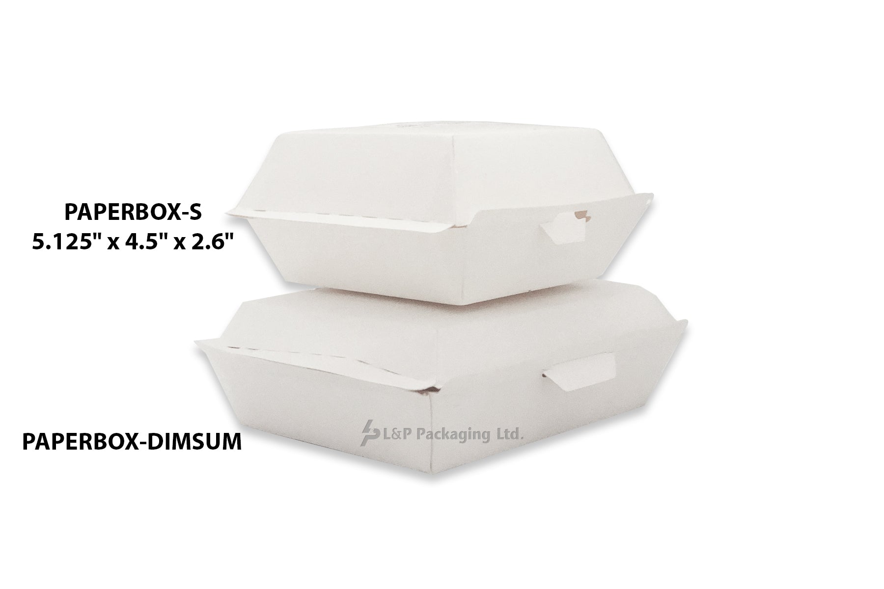 Hinged Paper Containers – L&P Packaging Ltd